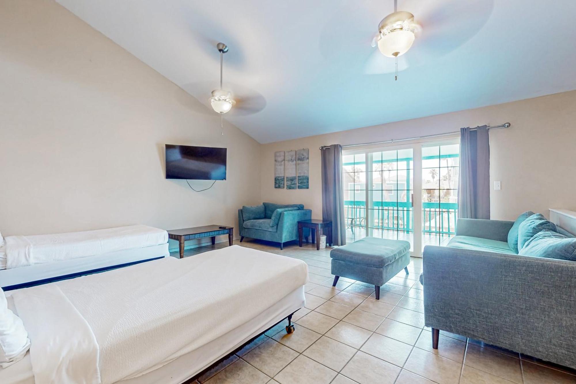 Lantana Unit B Villa Pulau Padre Selatan Bagian luar foto